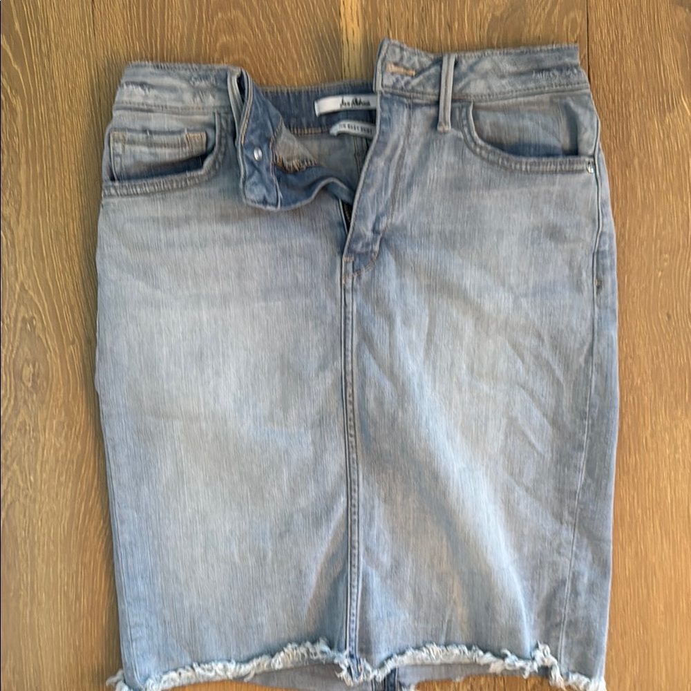 Sam Edelman Light Blue Denim Skirt